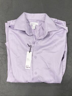 Bar III Men's Light Lavender Slim Dress Shirt